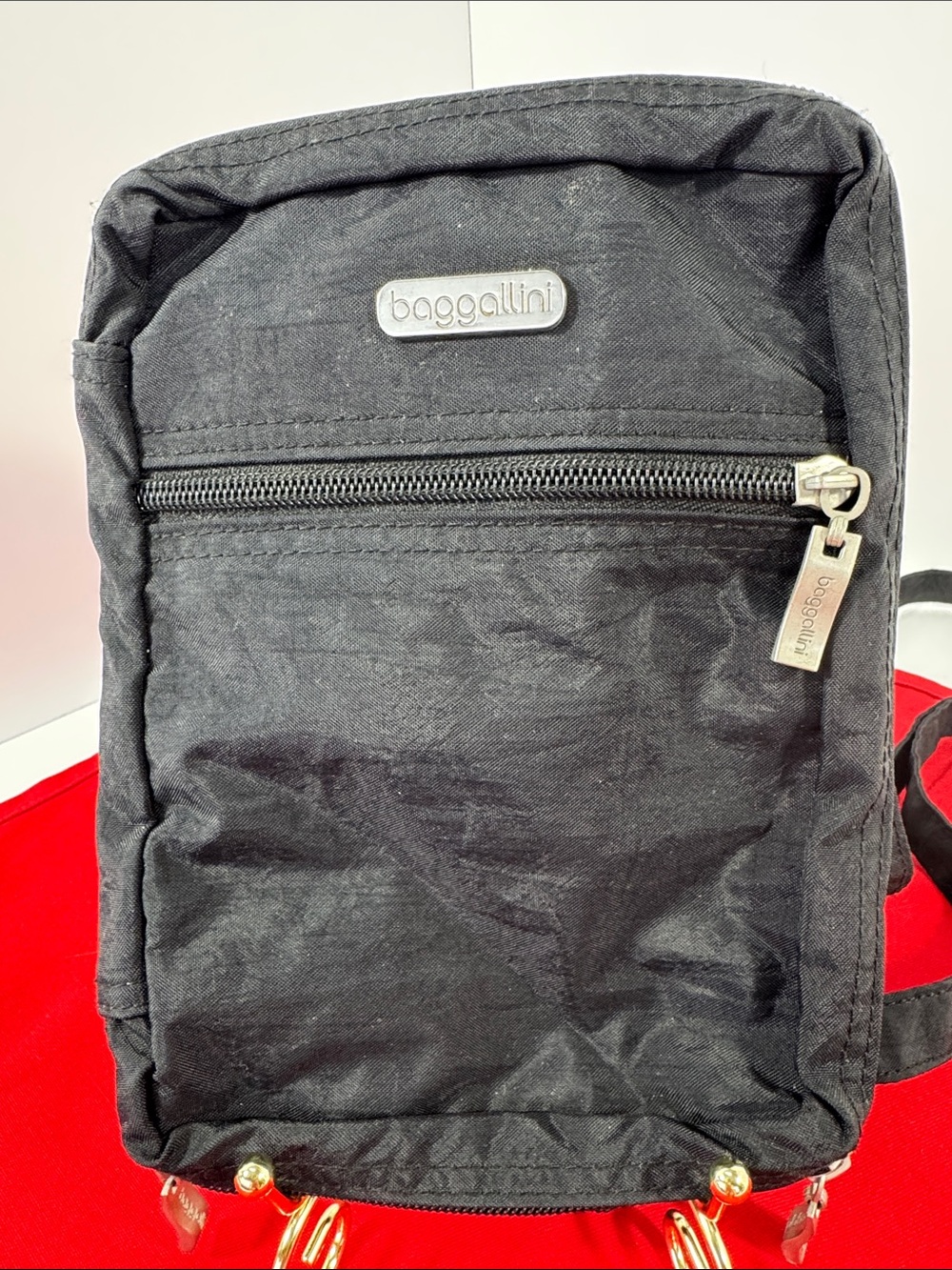 Baggallini Black Crossbody Sling Bag